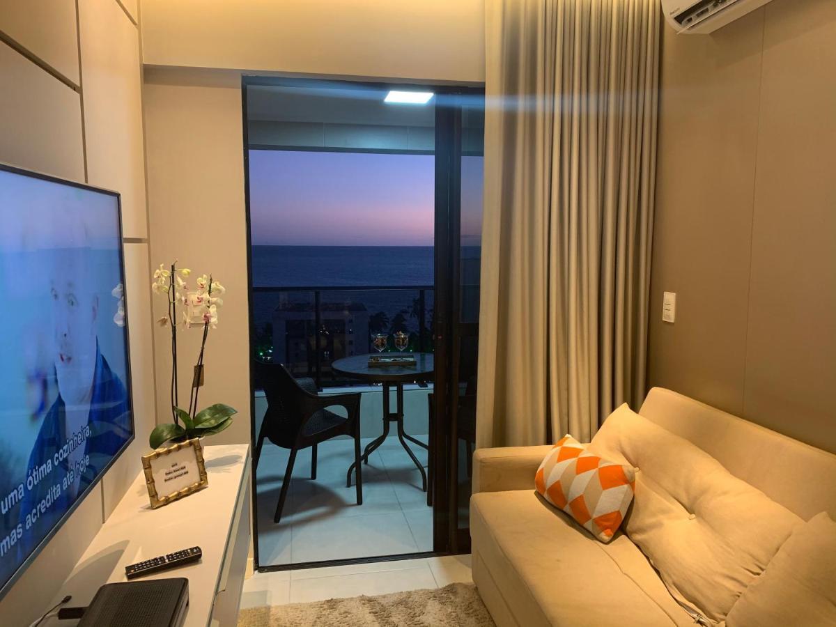 Luxo 1406 - Quarto E Sala Com Varanda Frente Mar Ponta Verde Maceio  Exterior photo